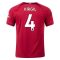 22/23 Virgil van Dijk #4 Liverpool Home Jersey