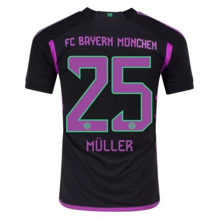 23/24 Bayern Munich #25 Thomas Muller Away Jersey