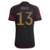 2022 Thomas Muller #13 Germany Away Jersey