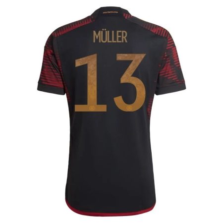2022 Thomas Muller #13 Germany Away Jersey