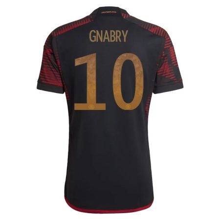 2022 Serge Gnabry #10 Germany Away Jersey
