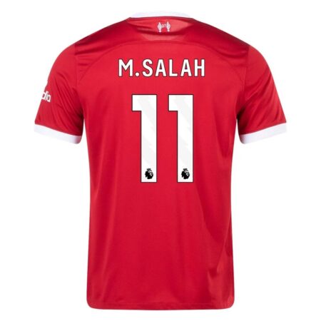 23/24 Liverpool #11 Mohamed Salah Home Jersey