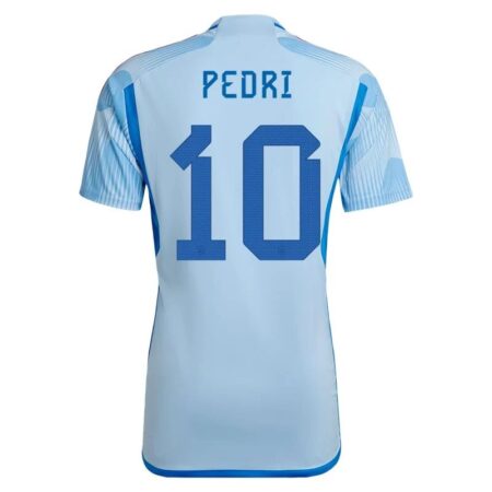 2022 Pedri #10 Spain Away Jersey