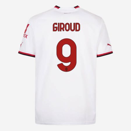 22/23 Olivier Giroud #9 AC Milan Away Jersey