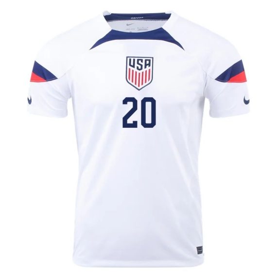 2022 Jesus Ferreira #20 USMNT Home Jersey