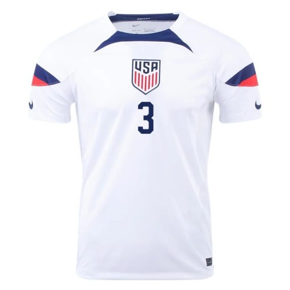 2022 Walker Zimmerman #3 USMNT Home Jersey
