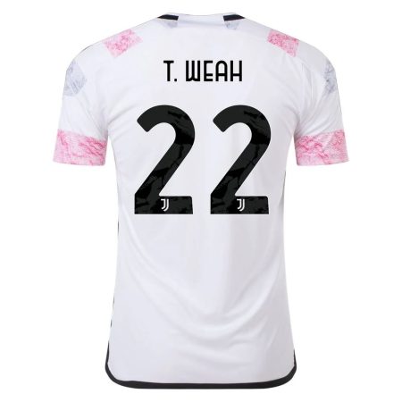 23/24 Juventus #22 Timothy Weah Away Jersey
