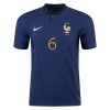 2022 Paul Pogba #6 France Home Jersey