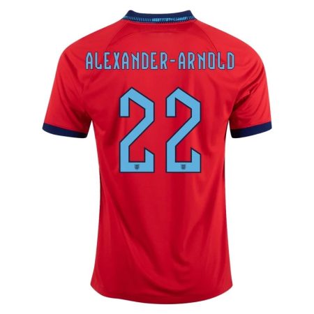 2022 Trent Alexander-Arnold #22 England Away Jersey