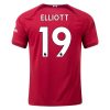 22/23 Harvey Elliott #19 Liverpool Home Jersey