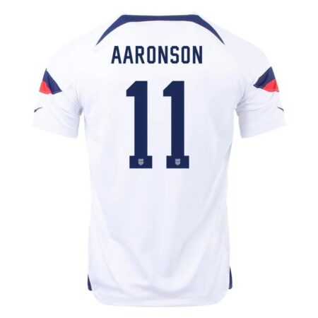 2022 Brenden Aaronson #11 USMNT Home Jersey
