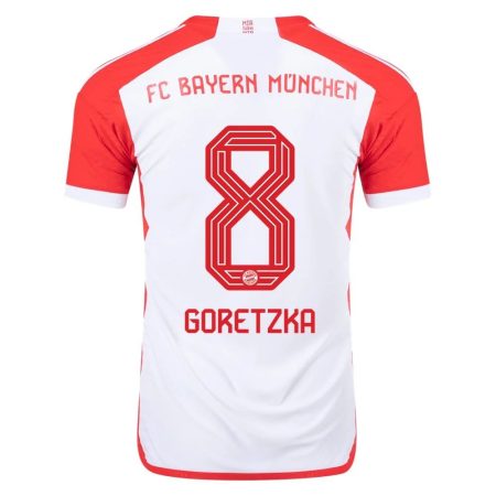 23/24 Bayern Munich #8 Leon Goretzka Home Jersey