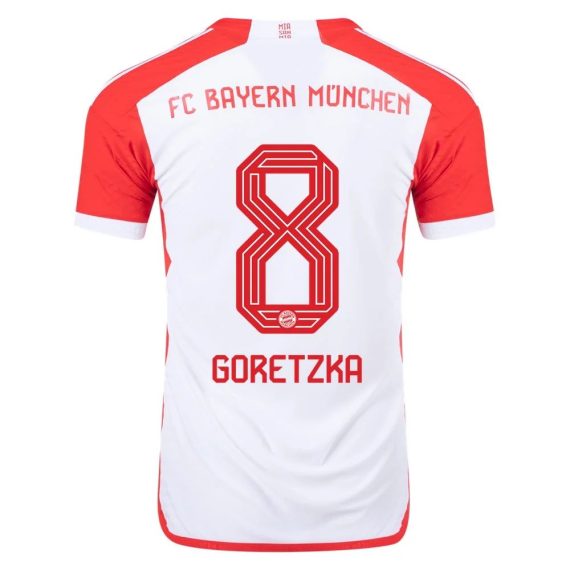23/24 Bayern Munich #8 Leon Goretzka Home Jersey