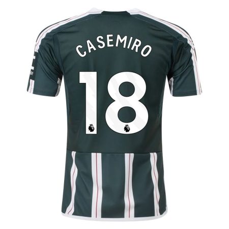 23/24 Manchester United #18 Casemiro Away Jersey