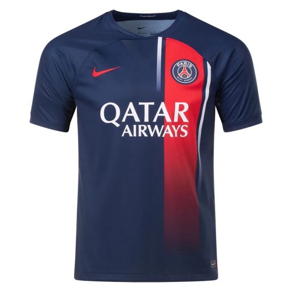 23/24 Paris Saint-Germain #7 Kylian Mbappe Home Jersey