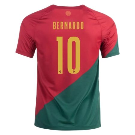 2022 Bernardo Silva #10 Portugal Home Jersey