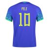 2022 Pele #10 Brazil Away Jersey
