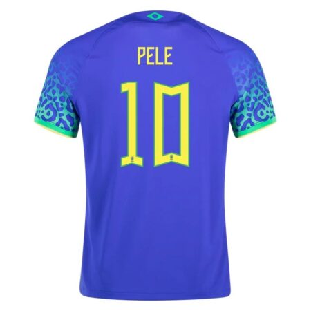 2022 Pele #10 Brazil Away Jersey