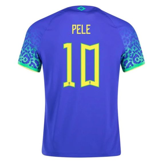 2022 Pele #10 Brazil Away Jersey
