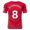 23/24 Manchester United #8 Bruno Fernandes Home Jersey
