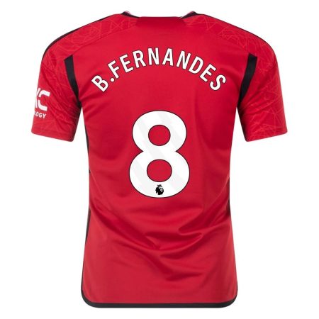 23/24 Manchester United #8 Bruno Fernandes Home Jersey