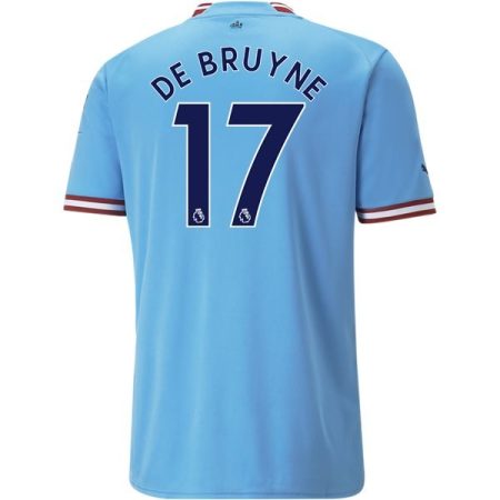 22/23 Kevin De Bruyne #17 Manchester City Home Jersey