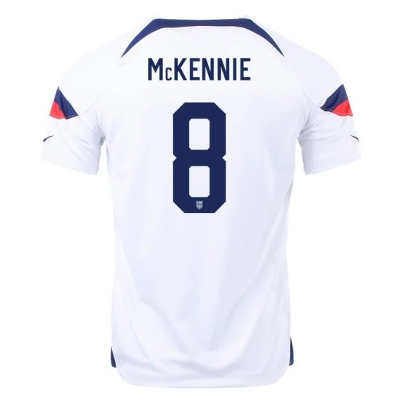 2022 Weston McKennie #8 USMNT Home Jersey