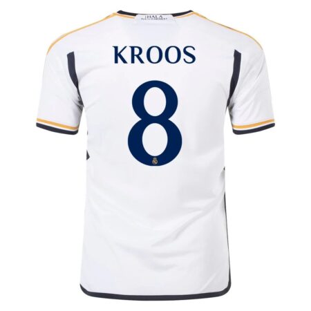 23/24 Real Madrid #8 Toni Kroos Home Jersey