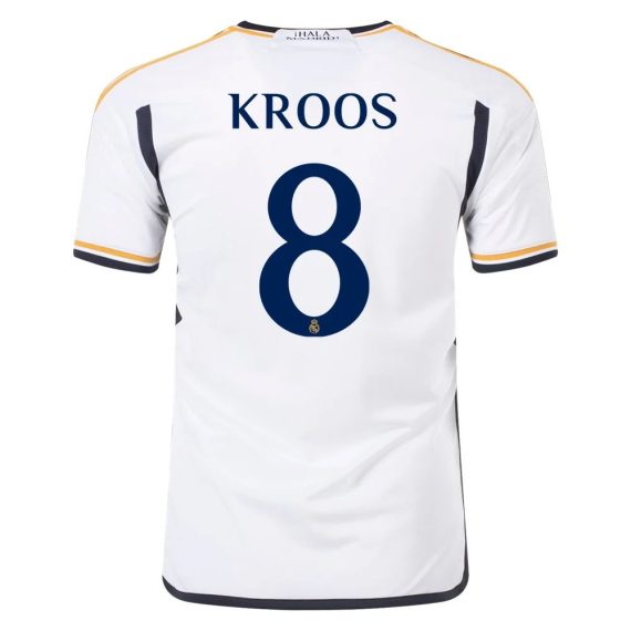 23/24 Real Madrid #8 Toni Kroos Home Jersey