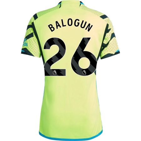 23/24 Arsenal #26 Folarin Balogun Away Jersey