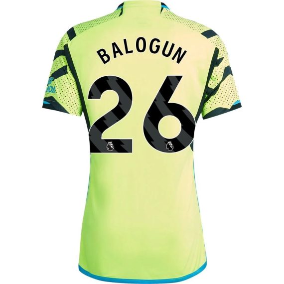 23/24 Arsenal #26 Folarin Balogun Away Jersey