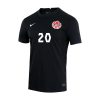 2022 Jonathan David #20 Canada Third Jersey