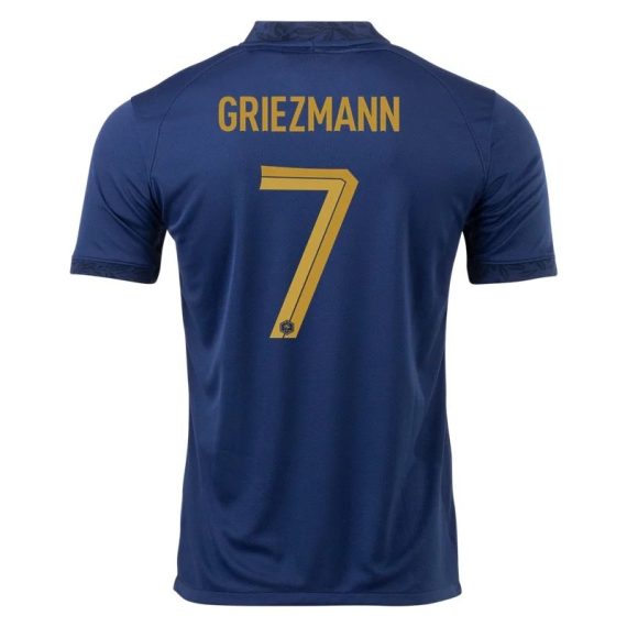 2022 Antoine Griezmann #7 France Home Jersey