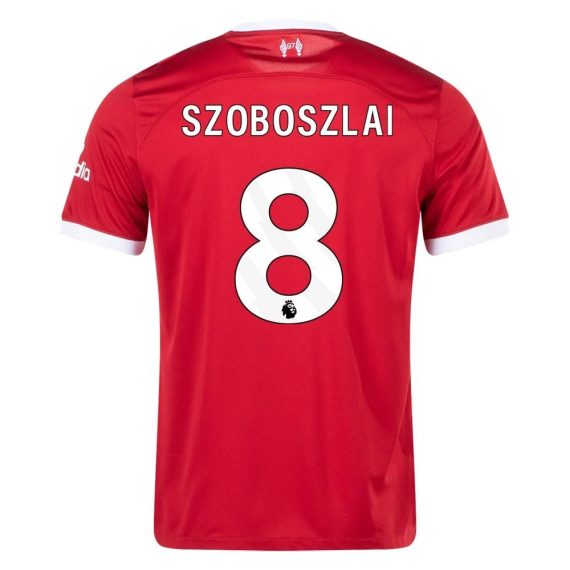 23/24 Liverpool #8 Dominik Szoboszlai Home Jersey