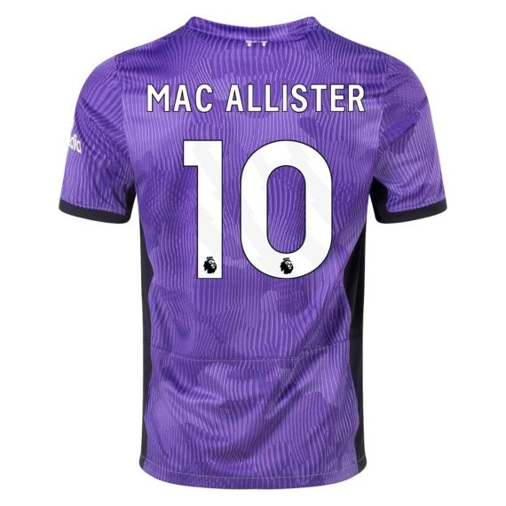 23/24 Liverpool #10 Alexis Mac Allister Third Jersey