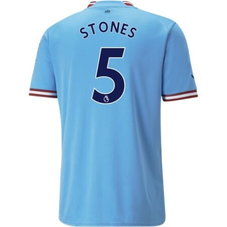 22/23 John Stones #5 Manchester City Home Jersey