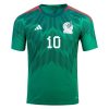 2022 Orbelin Pineda #10 Mexico Home Jersey