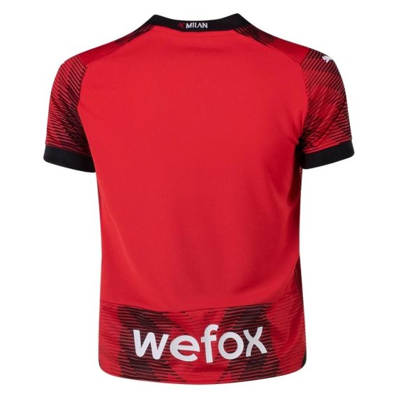 23/24 Kid's Suit AC Milan Home Jersey