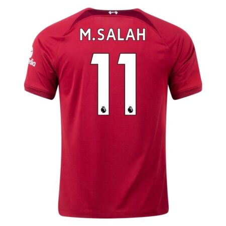 22/23 Mohamed Salah #11 Liverpool Home Jersey