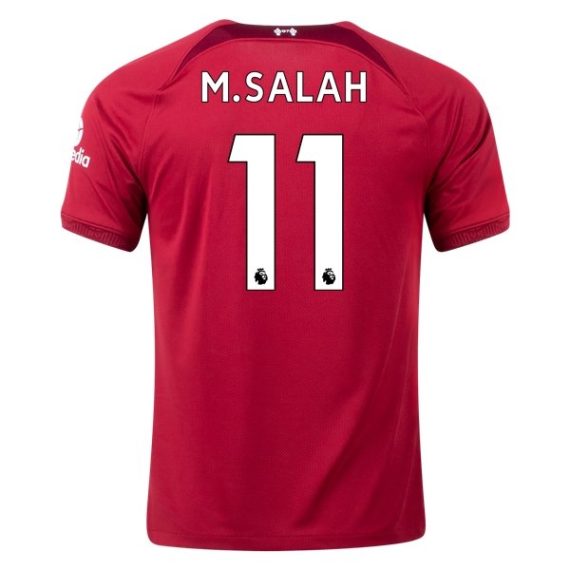 22/23 Mohamed Salah #11 Liverpool Home Jersey