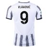 22/23 Dusan Vlahovic #9 Juventus Home Jersey