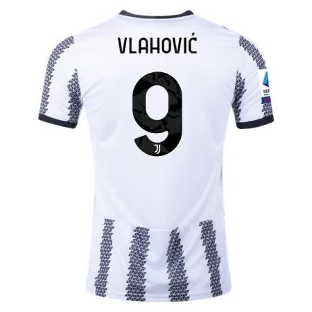 22/23 Dusan Vlahovic #9 Juventus Home Jersey