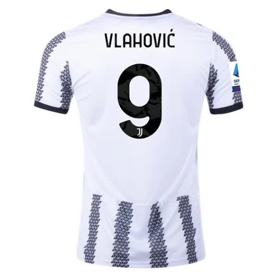 22/23 Dusan Vlahovic #9 Juventus Home Jersey