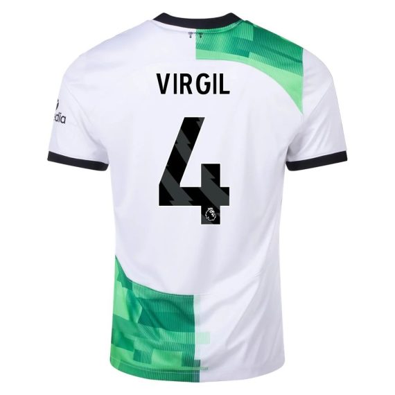 23/24 Liverpool #4 Virgil van Dijk Away Jersey