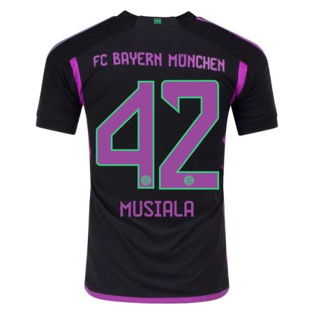 23/24 Bayern Munich #42 Jamal Musiala Away Jersey