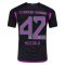 23/24 Bayern Munich #42 Jamal Musiala Away Jersey
