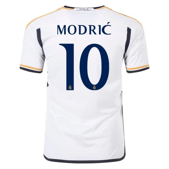 23/24 Real Madrid #10 Luka Modric Home Jersey