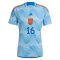 2022 Rodrigo #16 Spain Away Jersey