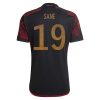 2022 Leroy Sane #19 Germany Away Jersey
