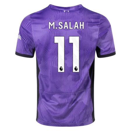 23/24 Liverpool #11 Mohamed Salah Third Jersey